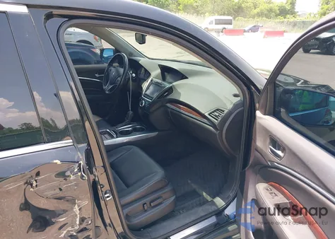 2014 Acura Mdx из США, поврежденный, VIN 5FRYD4H22EB010105